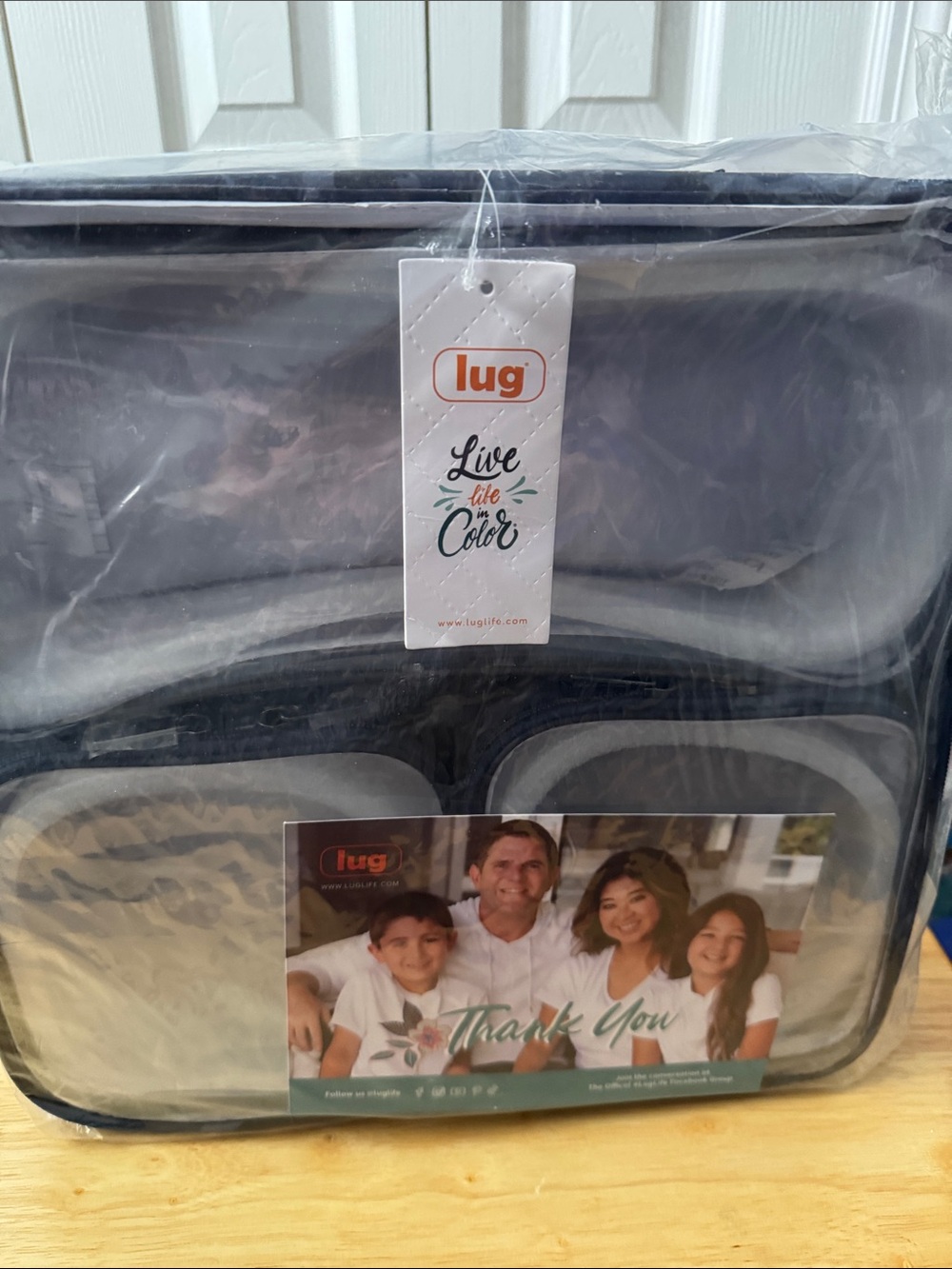 NWT Lug Sky Cubbies Camo Navy